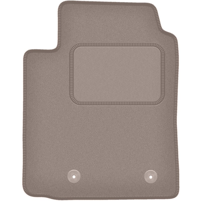Tapis conducteur beige pour : Toyota Yaris I 5 portes (1999-2005)