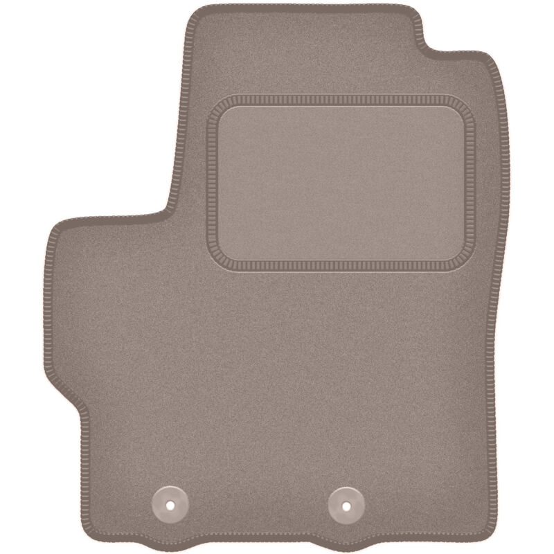Tapis conducteur beige pour : Toyota Yaris IV à hayon (2020-)