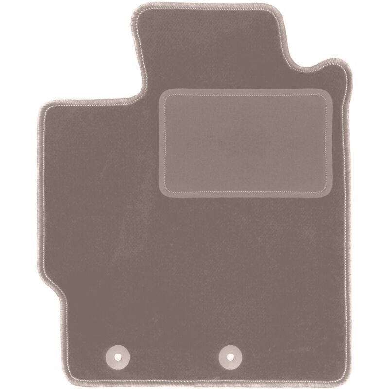 Tapis conducteur beige pour : Toyota Yaris IV Hybride à hayon (2020-)