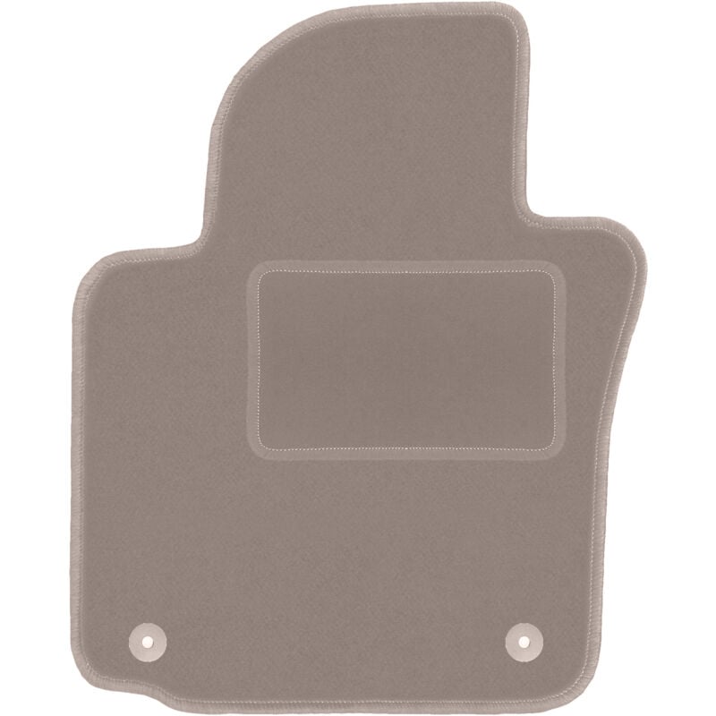 Tapis conducteur beige pour Volkswagen Eos cabriolet (2005-2015)