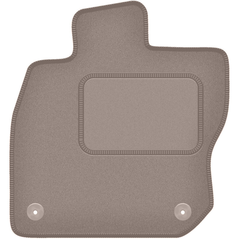Tapis conducteur beige pour : Volkswagen Golf VIII eTSI alltrack, hayon, break, variante (2020-)