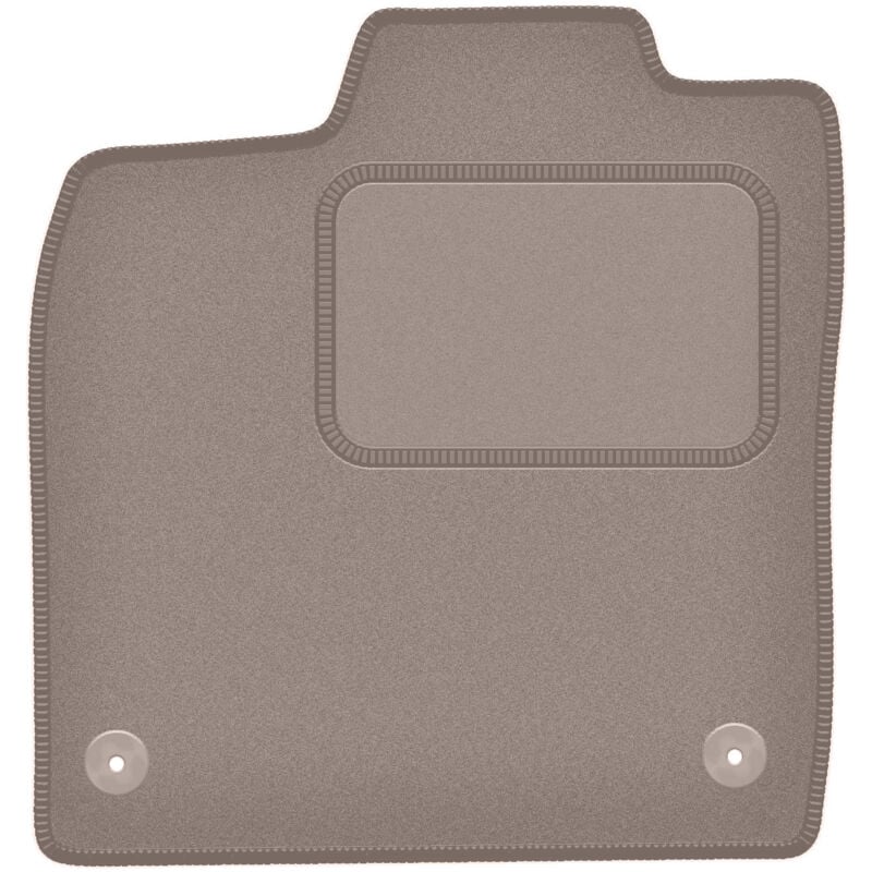 Tapis conducteur beige pour Volkswagen ID.3 à hayon (2019-)
