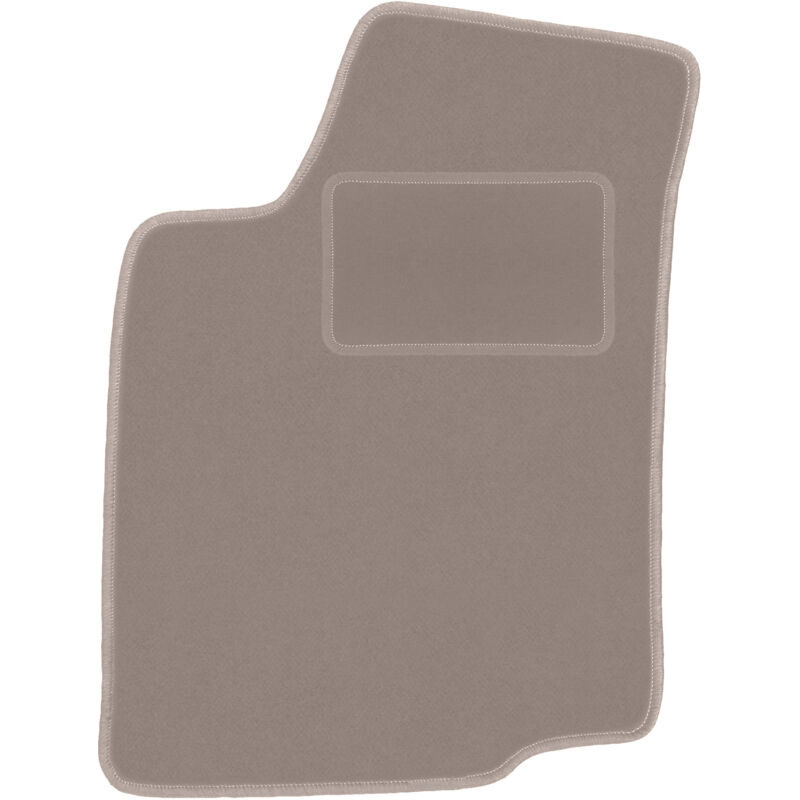 Tapis conducteur beige pour : Volkswagen Passat B4 break, berline (1993-1997)