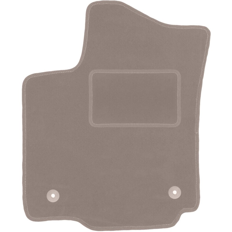 Tapis conducteur beige pour : Volkswagen Phaeton berline (2002-2016)