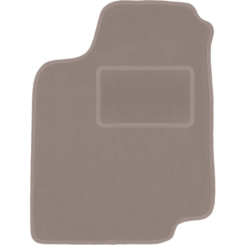 Tapis conducteur beige pour : Volkswagen Vento berline (1991-1997)