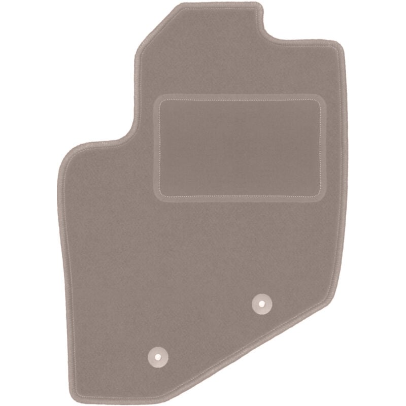 Tapis conducteur beige pour : Volvo S60 I liftback (2000-2009)