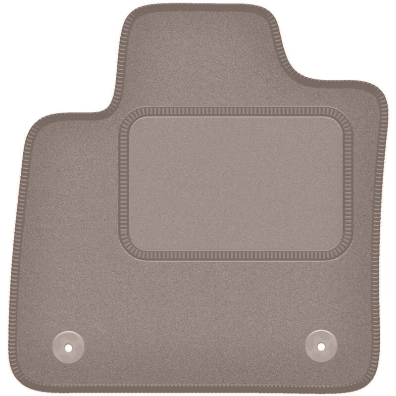 Tapis conducteur beige pour : Volvo XC40 (crossover électrique) (2020-)