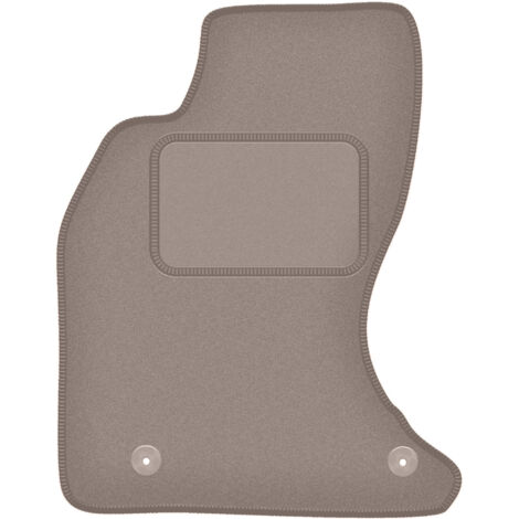 Tapis conducteur en velours pour : Audi A6 C5 4,2L berline, break, avant (1997-2004) beige