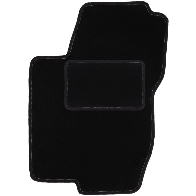 Tapis conducteur noir pour : Alfa Romeo 156 berline, break, break (2000-2006)