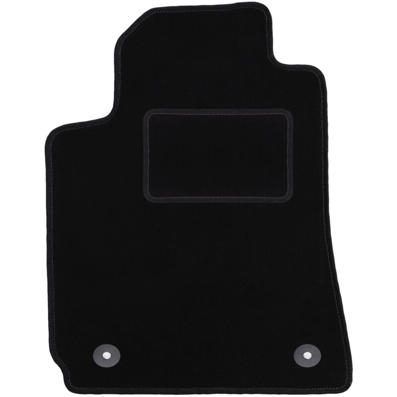 Tapis conducteur noir pour : Alfa Romeo Brera coupé (2005-2010)