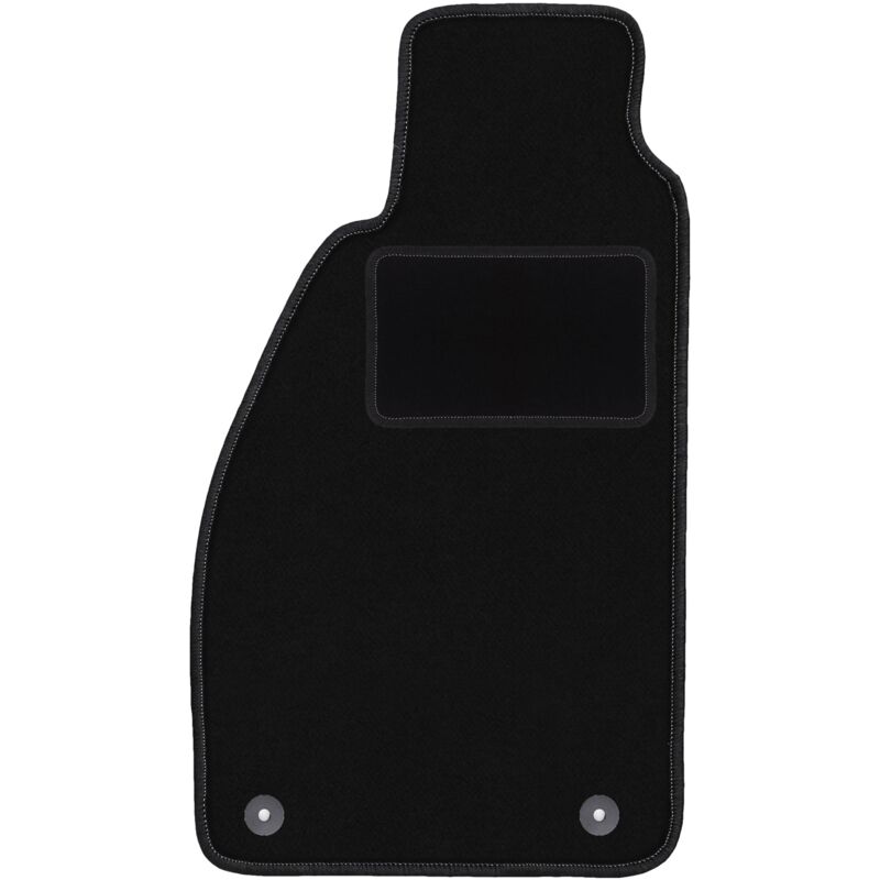 Tapis conducteur noir pour : Alfa Romeo GTV coupé, cabriolet (1995-2005)