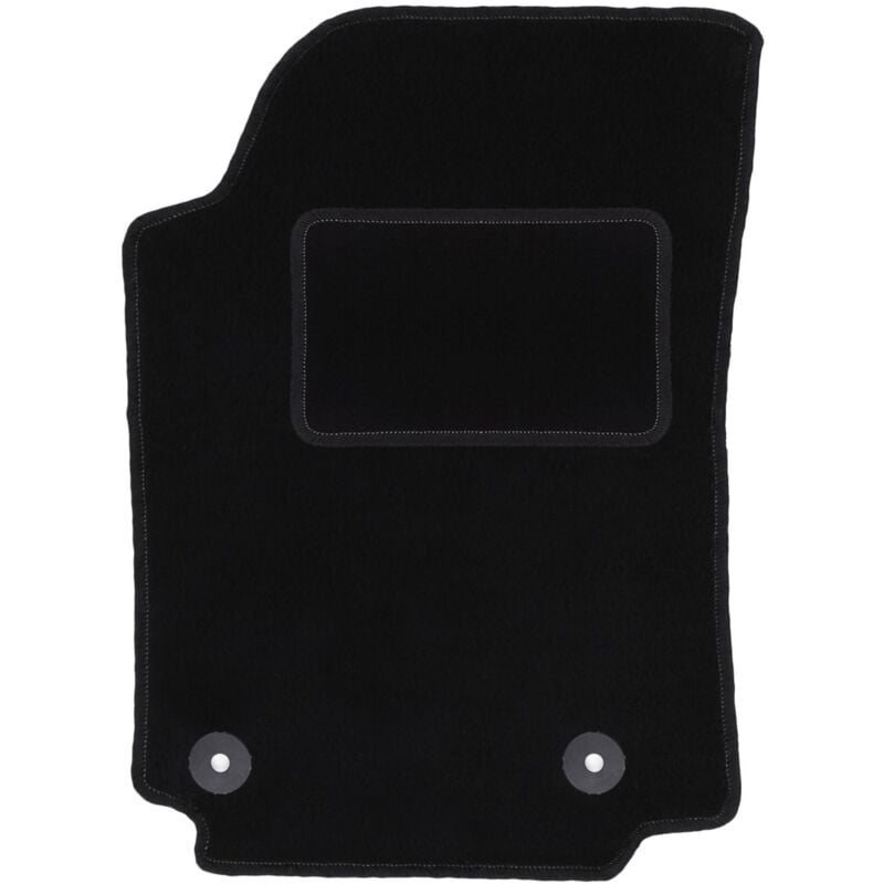 Tapis conducteur noir pour : Audi 100 C4 avant, break, berline (1991-1994)