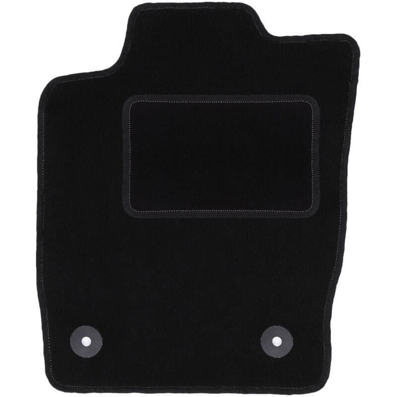 Tapis conducteur noir pour Audi A1 8X à hayon (2010-)