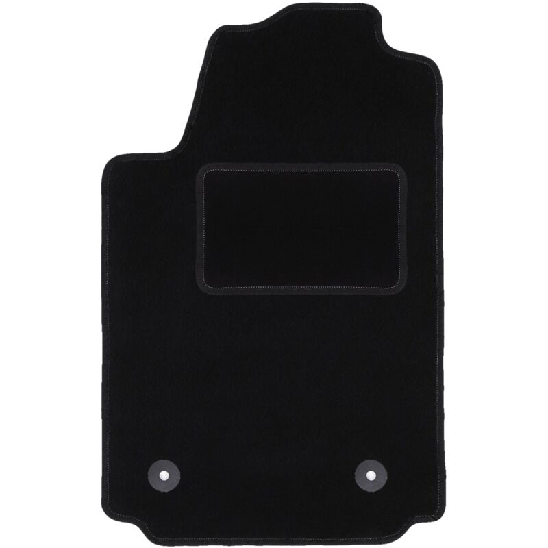 Tapis conducteur noir pour Audi A2 à hayon (2000-2005)