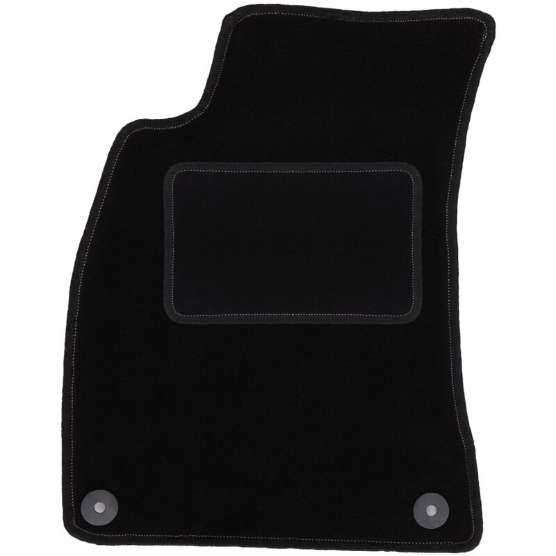 Tapis conducteur noir pour : Audi A4 B7 berline, break, avant (2001-2004)