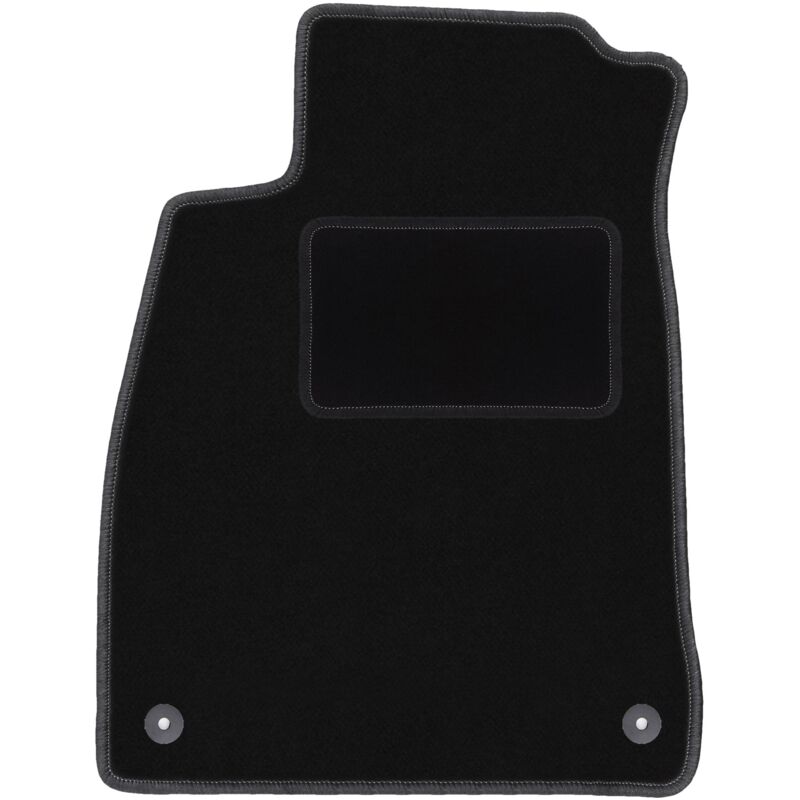 Tapis conducteur noir pour : Audi A4 B9 sportback, berline, break, avant, allroad (2015-)