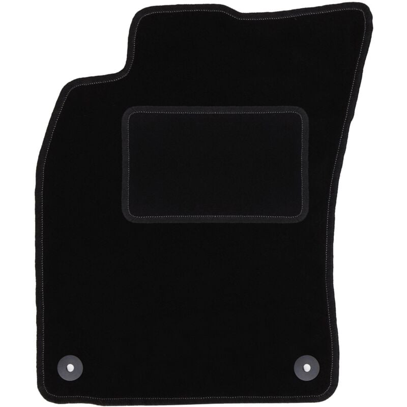 Tapis conducteur noir pour : Audi A6 C6 FL berline, break, avant (2006-2011)