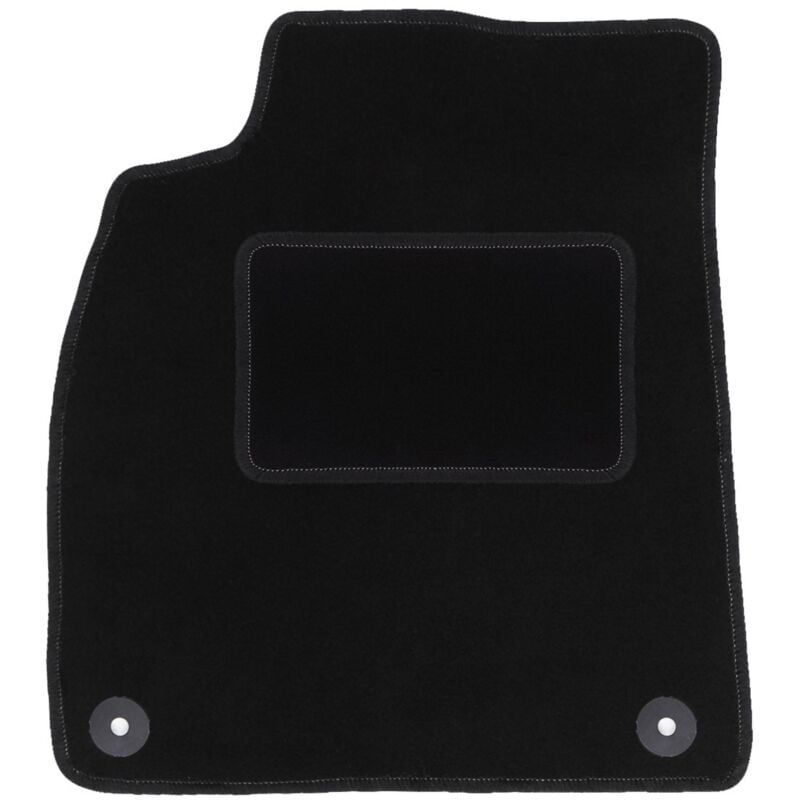 Tapis conducteur noir pour : Audi A6 C7 berline, break, avant (2011-2017)