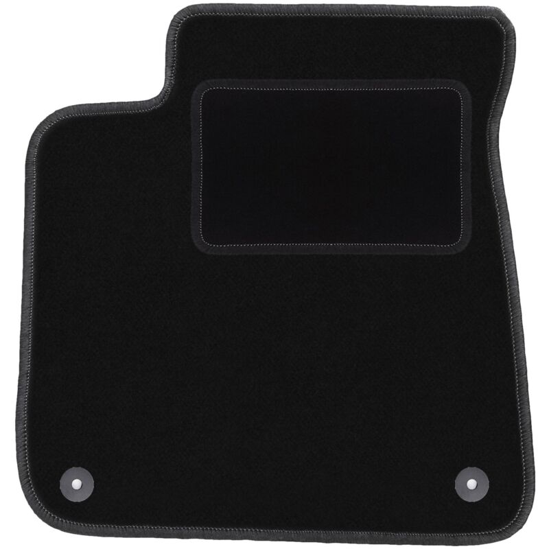 Tapis conducteur noir pour : Audi A8 D4 berline (2009-2017)