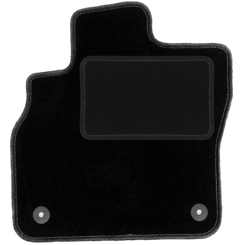 Tapis conducteur noir pour : Audi Q3 II F3 SUV (2018-)