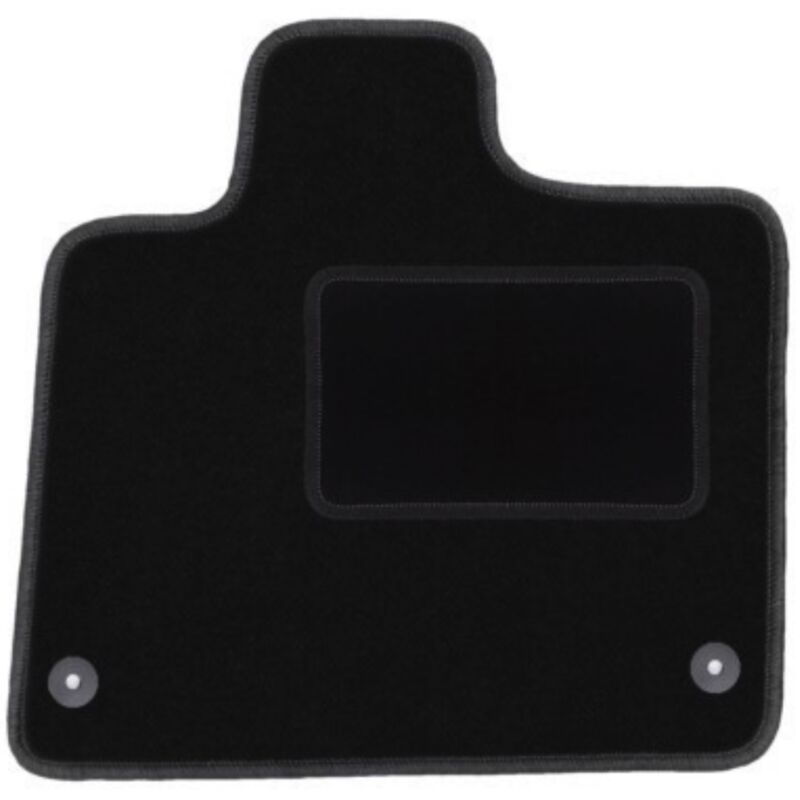 Tapis conducteur noir pour Audi Q7 I 4L SUV (2005-2015)