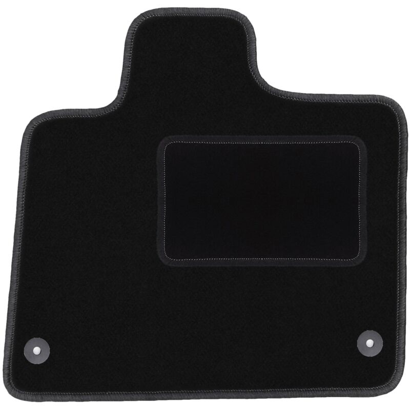 Tapis conducteur noir pour Audi Q7 I 4L SUV (2005-2015)