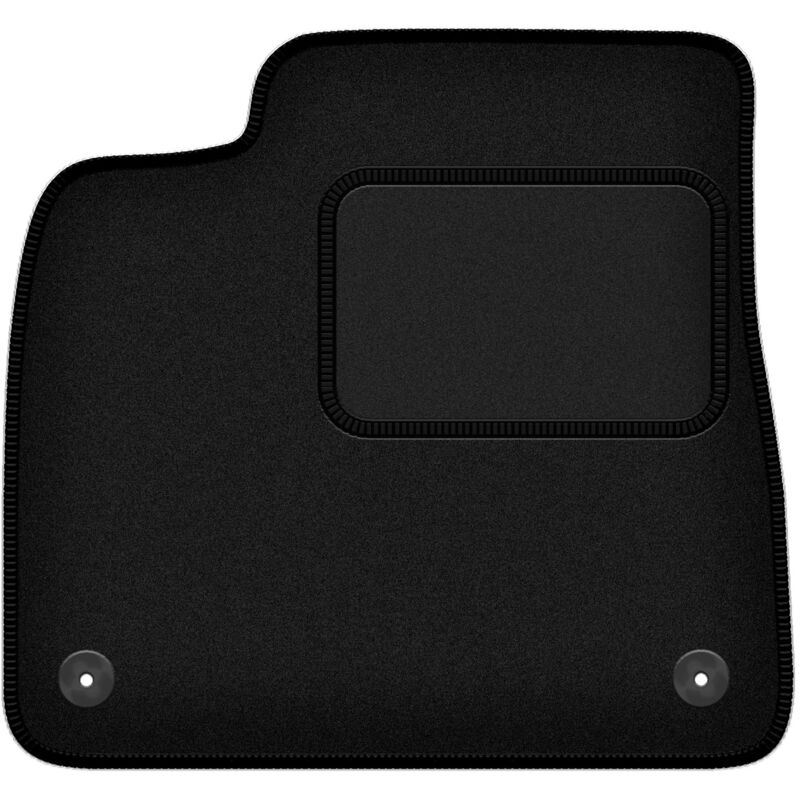 Tapis conducteur noir pour Audi Q7 II 7 places (2017-)