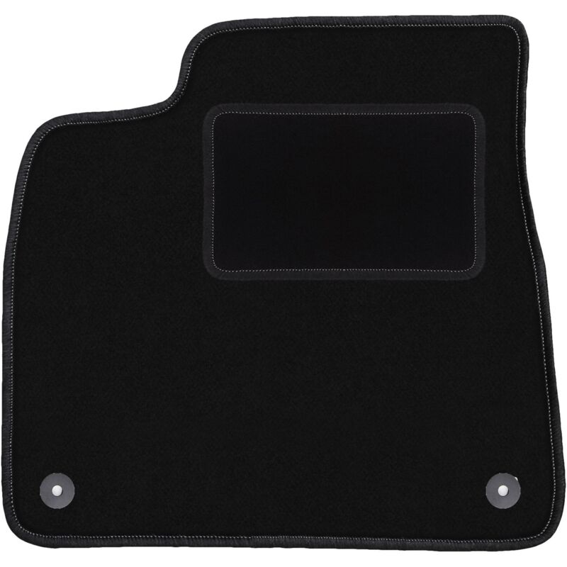 Tapis conducteur noir pour : Audi Q7 II SUV (2016-)