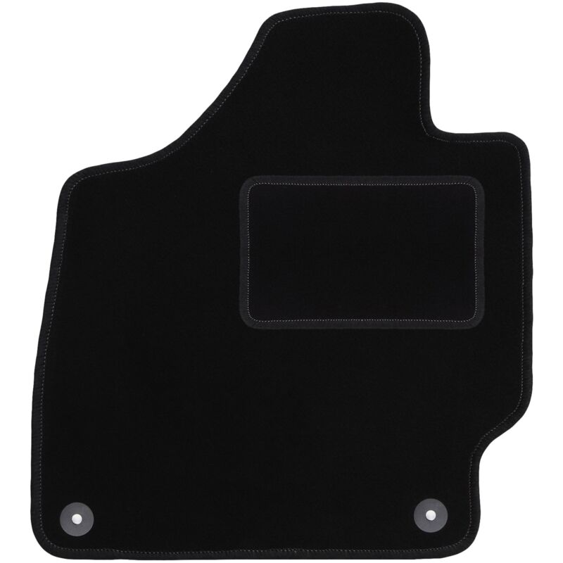 Tapis conducteur noir pour : Audi TT I 8N cabriolet, roadster, coupé (1998-2006)