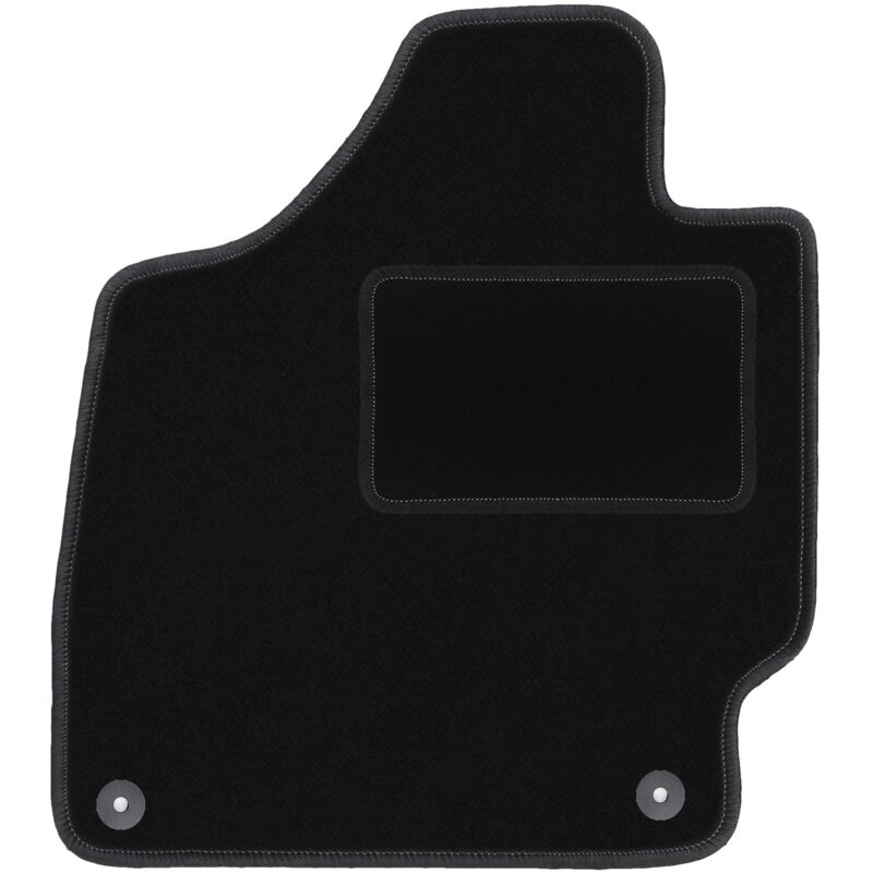 Tapis conducteur noir pour : Audi TT II 8J cabriolet, roadster, coupé (2006-2014)