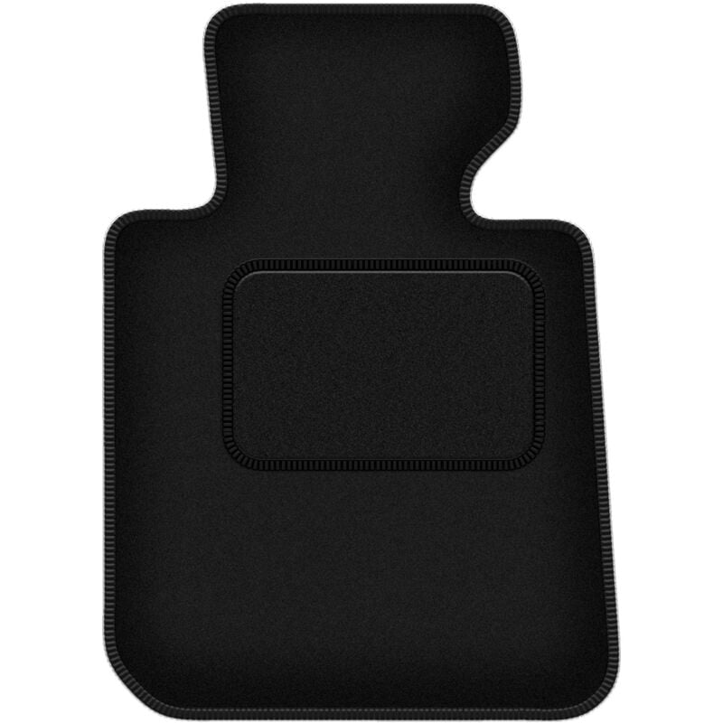 Tapis conducteur noir pour : BMW 1 E81 à hayon (2007-2012)