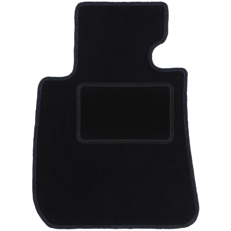 Tapis conducteur noir pour : BMW 1 F21 à hayon (2011-2019)