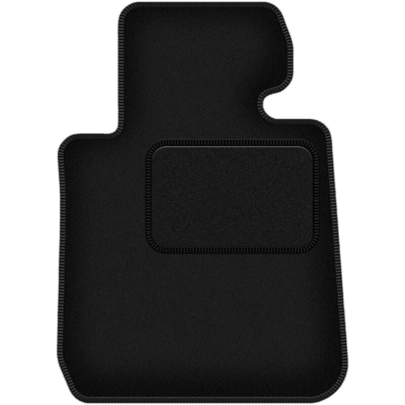 Tapis conducteur noir pour : BMW 2 F22 Coupé (2014-2022)