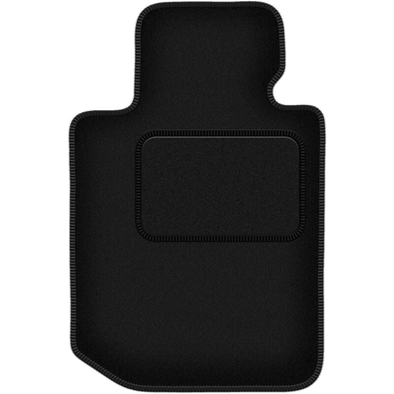 Tapis conducteur noir pour BMW 2 G42 Coupé (2021-2022)