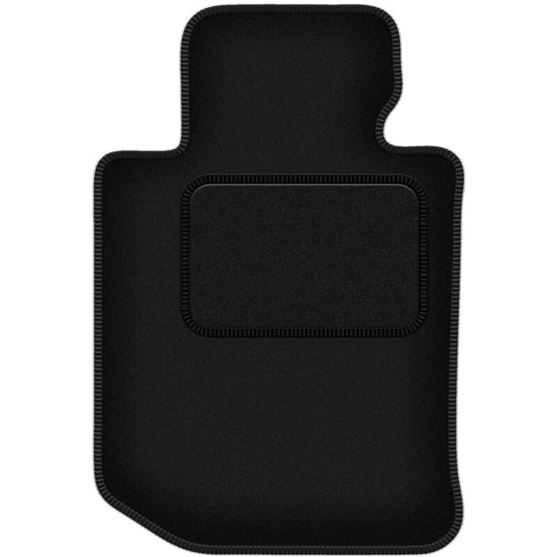 Tapis conducteur noir pour : BMW 4 G22 Coupé (2020-2022)