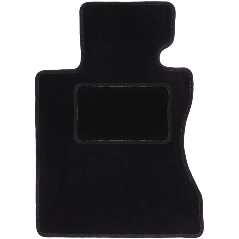 Tapis conducteur noir pour : BMW 5 E60 berline (2003-2010)
