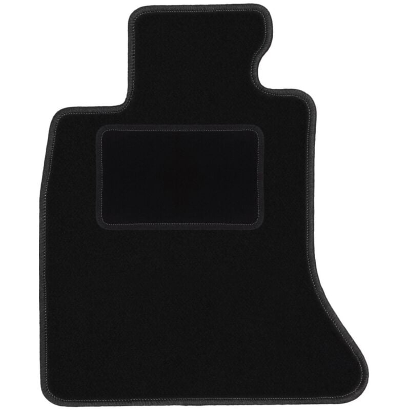 Tapis conducteur noir pour : BMW 5 F10 FL berline (2013-2017)