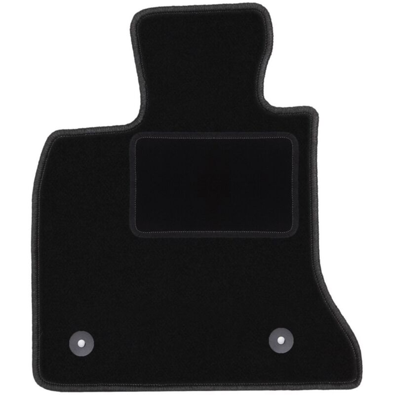 Tapis conducteur noir pour : BMW 5 GT F07 liftback (2009-2017)