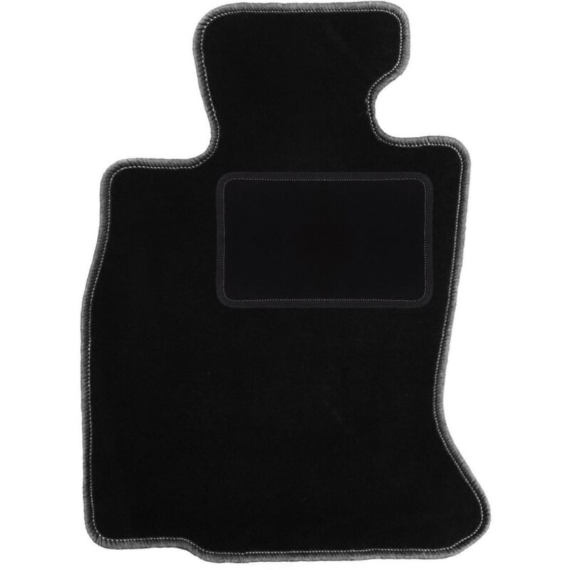 Tapis conducteur noir pour BMW 6 F06 Gran Coupé (2012-2019)