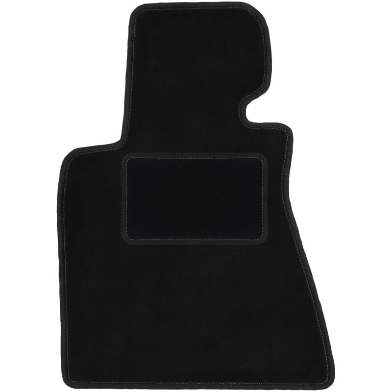 Tapis conducteur noir pour : BMW 7 E65 berline (2001-2008)