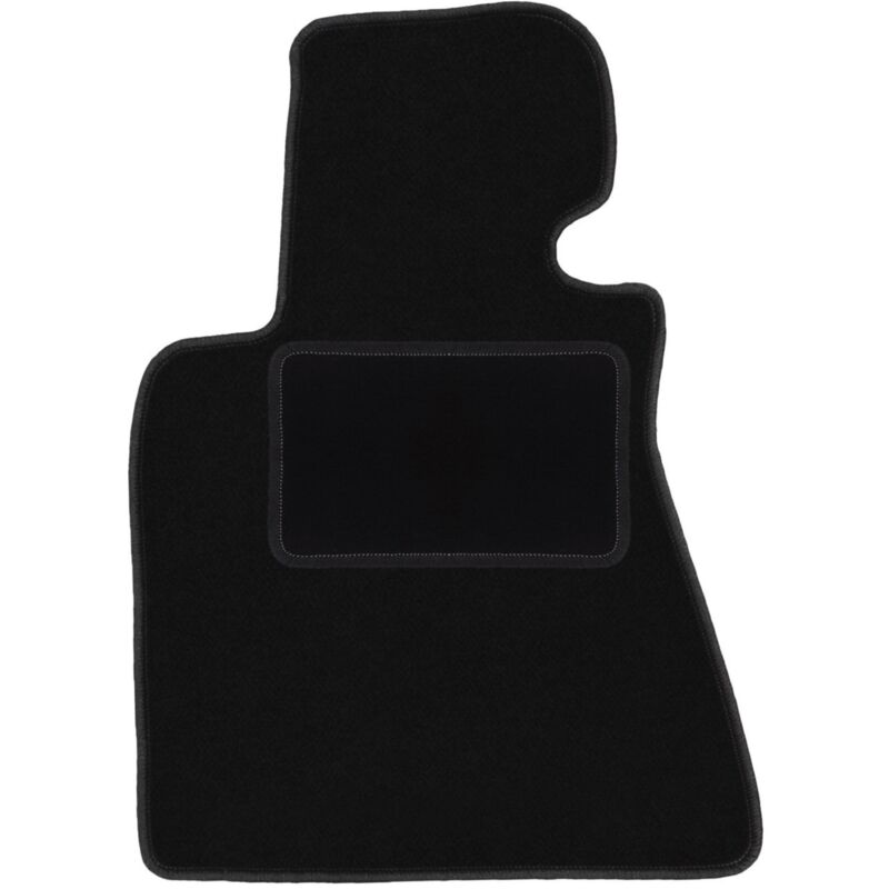 Tapis conducteur noir pour : BMW 7 E66 berline longue (2001-2008)