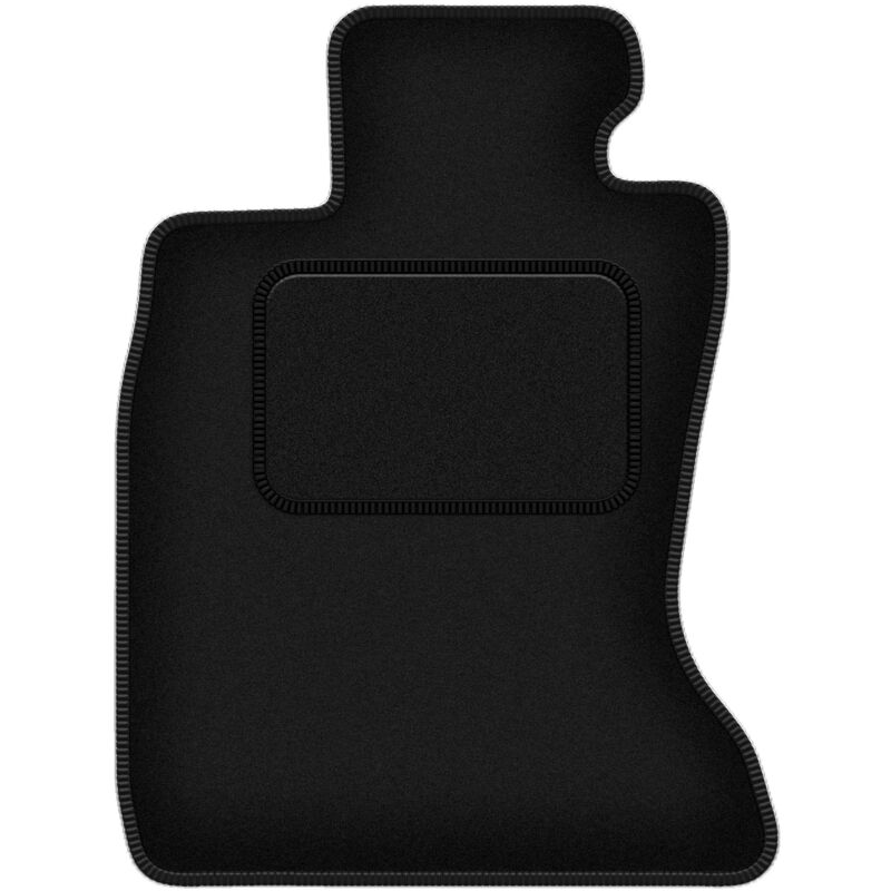 Tapis conducteur noir pour : BMW 7 F01 xDrive (2008-2015)