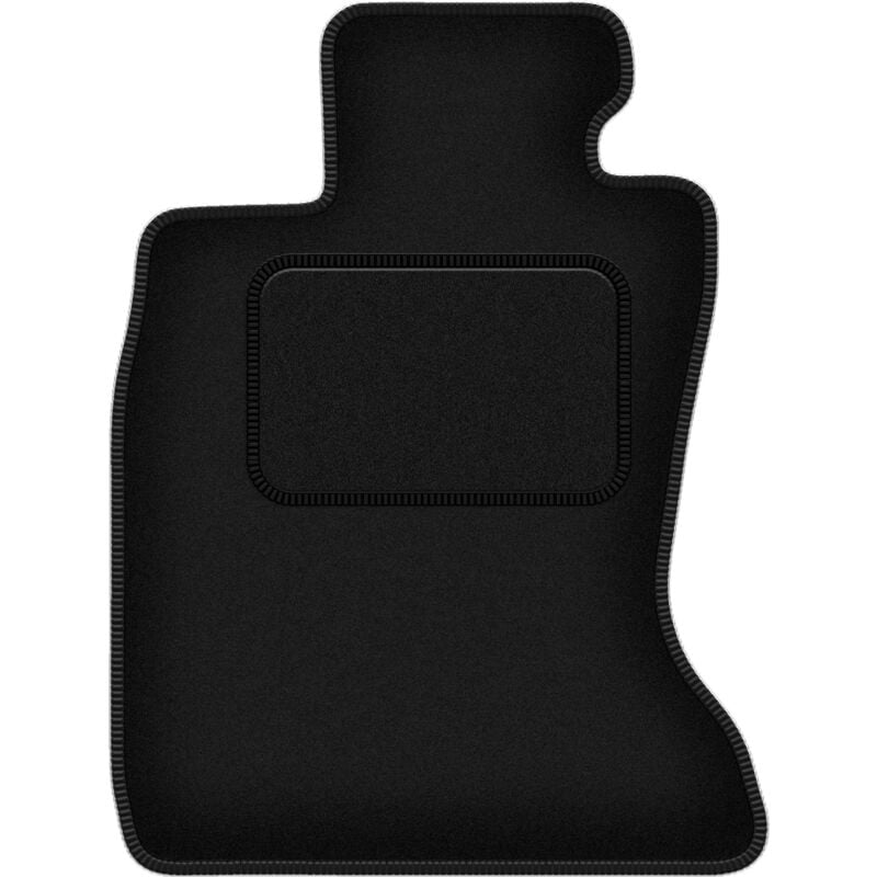 Tapis conducteur noir pour : BMW 7 F02 xDrive (2008-2015)