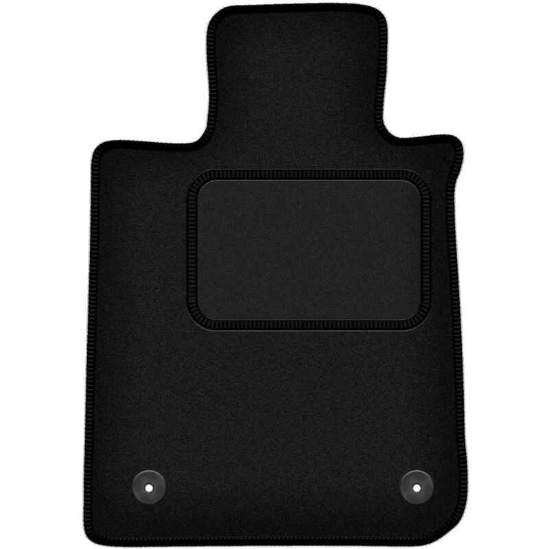 Tapis conducteur noir pour : BMW 7 G12 berline longue (2015-)