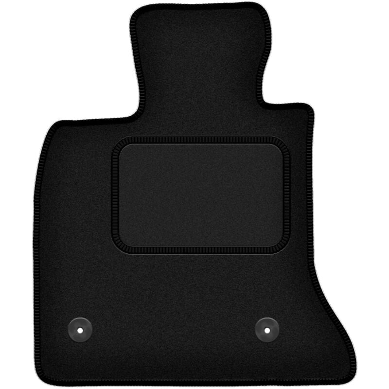 Tapis conducteur noir pour : BMW GT F07 FL GT (2013-2018)