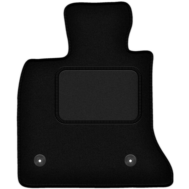 Tapis conducteur noir pour : BMW GT F07 xDrive GT (2009-2017)