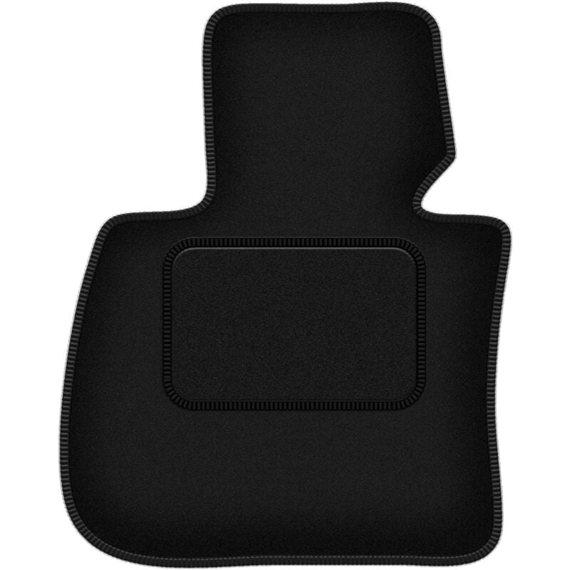 Tapis conducteur noir pour : BMW X1 F48 FL SUV (2015-)