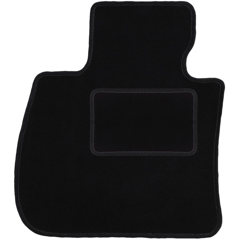 Tapis conducteur noir pour : BMW X1 F48 SUV (2015-2019)