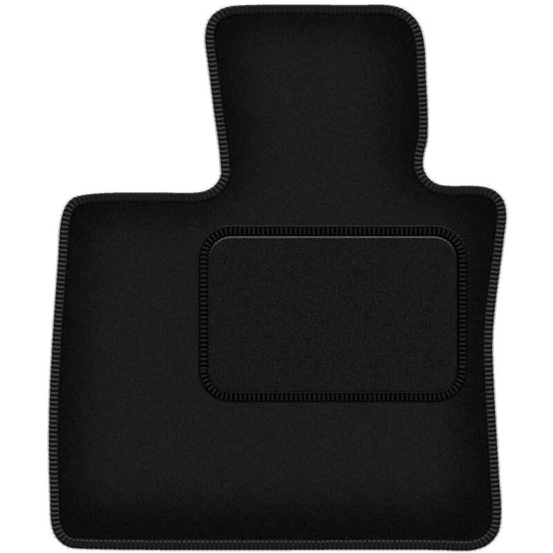 Tapis conducteur noir pour BMW X5 F15 7 places (2013-)