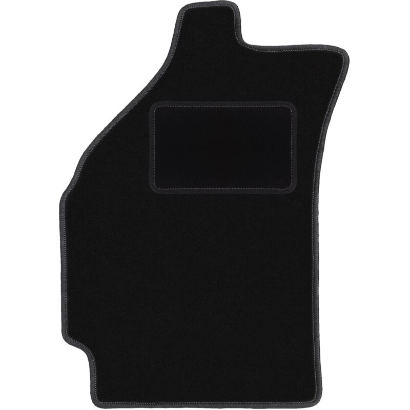 Tapis conducteur noir pour : Chevrolet Spark II M200 à hayon (2005-2009)